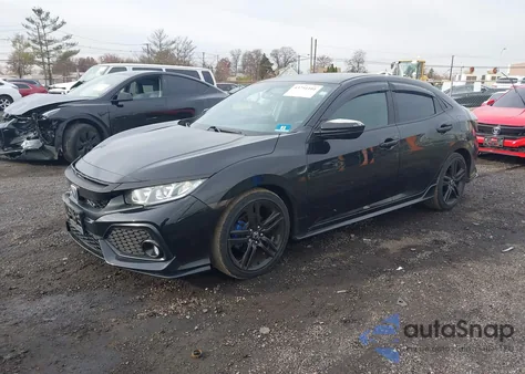 2018 Honda Civic Sport z USA, uszkodzony, nr VIN SHHFK7H40JU425370